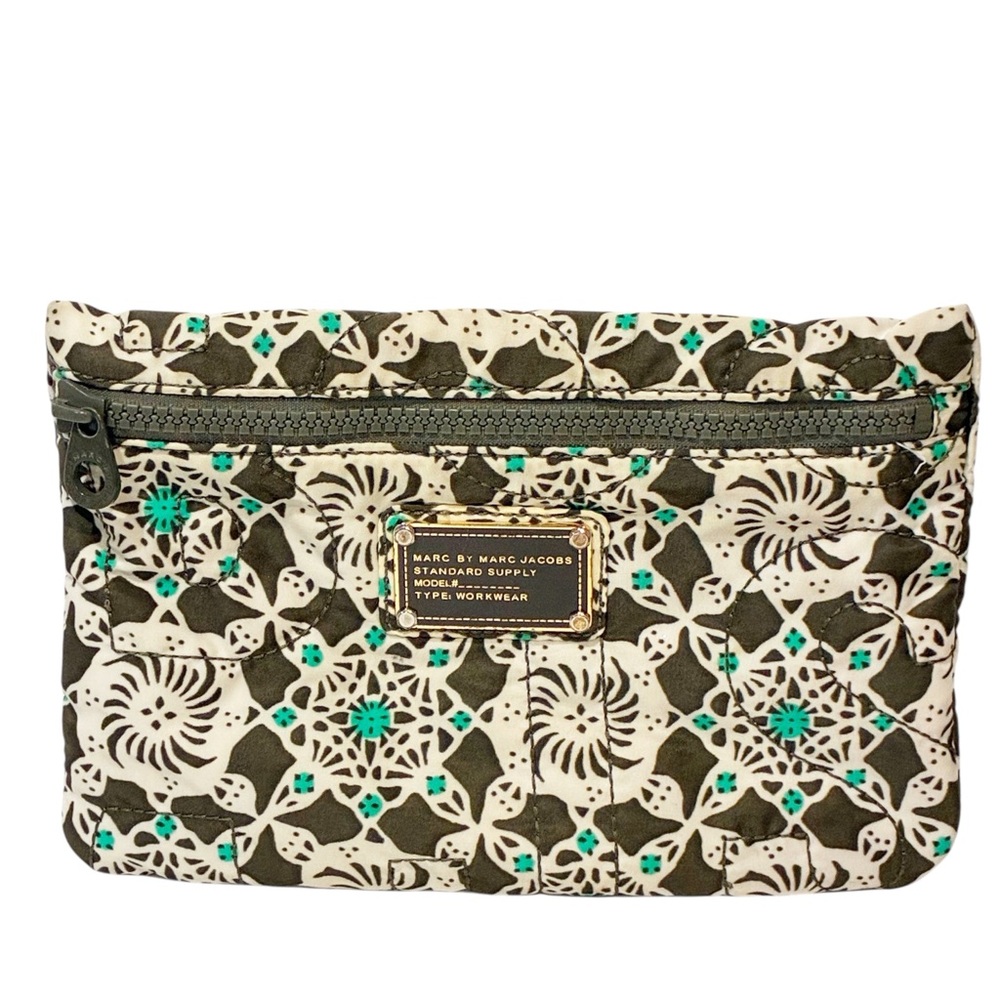 Marc By Marc Jacobs‎ Floral Printed Nylon Bag Sasha Clutch Pouch